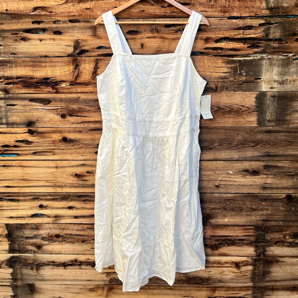 SEJOUR | NWT Ivory White Sleeveless Dress 16W